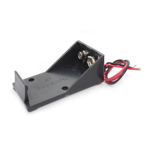 9v Battery Snap-In Holder